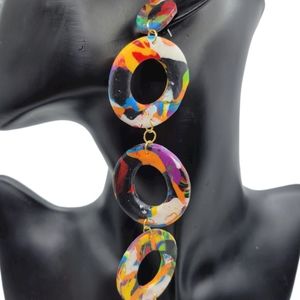 Connected Art Earrings